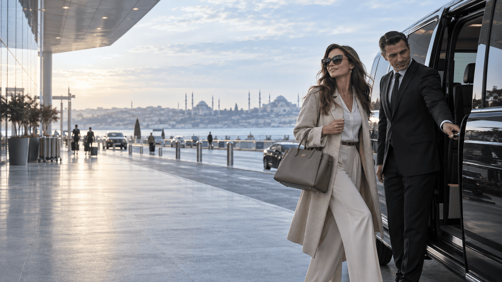 A CETA guest receiving a private welcome on arrival in Istanbul